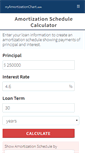 Mobile Screenshot of myamortizationchart.com